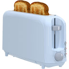 2-Slice Toaster with 10" Extra Long Slot,6 Browning Levels,Removable Crumb Tray,Defrost,Reheat&Cancel Functions,Auto Shut-Off Safety,Blue